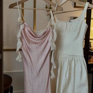 LOBA Soria Midi Dress in Blush